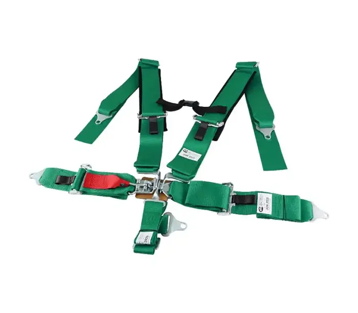 Spec-D Tuning 5 Point Seat Belt – Green RSB-5PTG