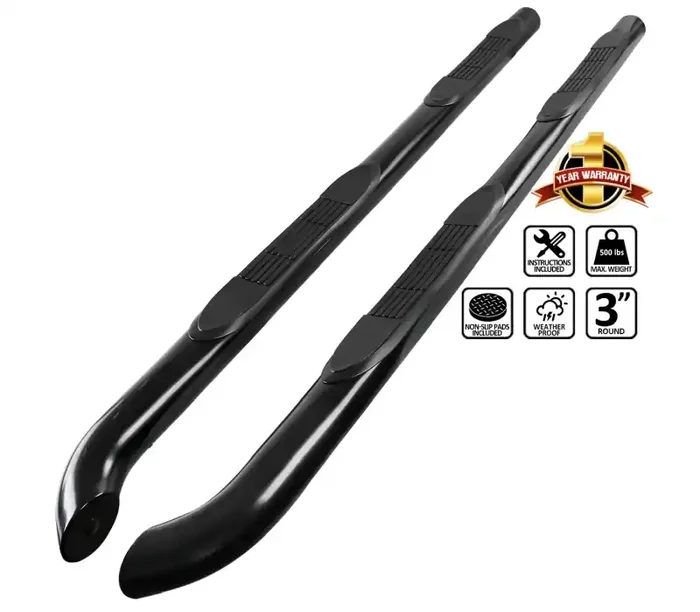Spec-D Tuning Toyota Rav4 4 Side Step Bar SSB3-RAV416BK-WB