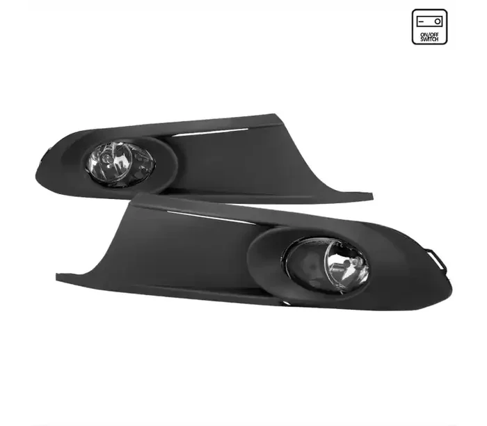 Spec-D Tuning Volkswagen Jetta Fog Lights With Clear Lens LF-JET114COEM-HZ