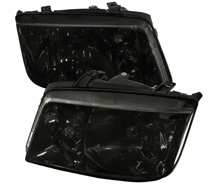 Spec-D Tuning Volkswagen Jetta Headlights Smoke With Fog Lights Hb5 Low Beam – No Bulbs Included LH-JET99G-V3-RS