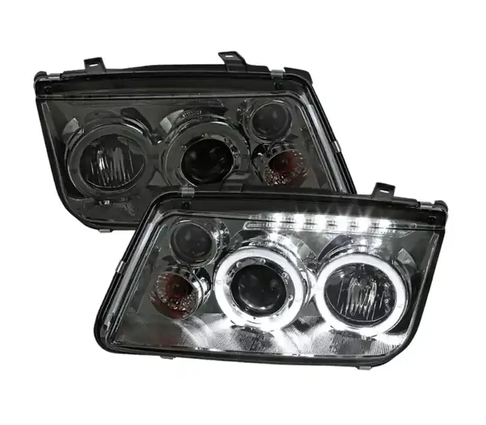 Spec-D Tuning Volkswagen Jetta Projector Headlights – Smoke LHP-JET99G-RS