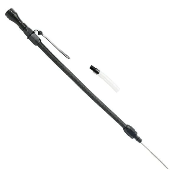 Specialty Products Flexible Engine Oil Dipstick – Block Mount – Black – Mopar Gen III Hemi