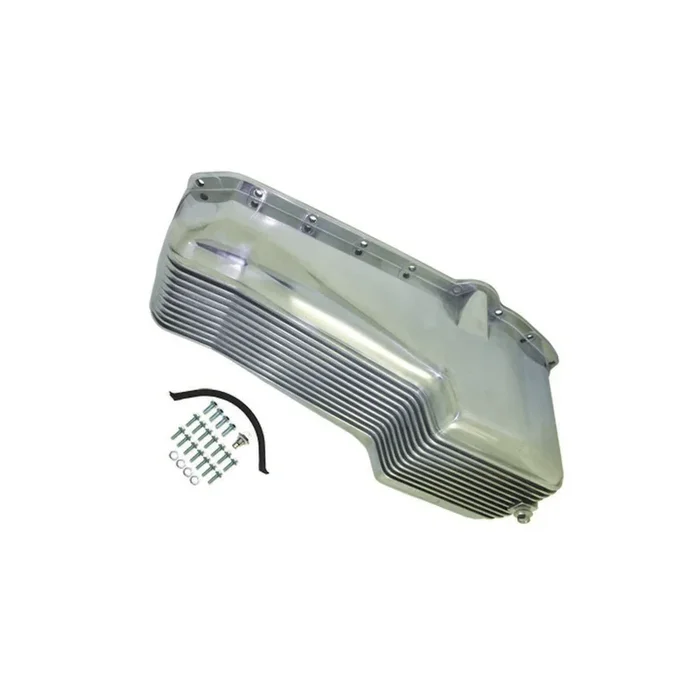 Specialty Products Oil Pan 1958-79 SB Chevy 262-400 Finned Polished