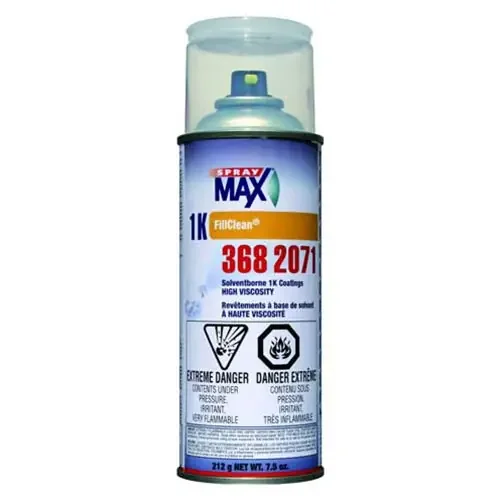 SprayMax 1K Empty FillClean® Solventborne Aerosol Can – High Viscosity – 3682071