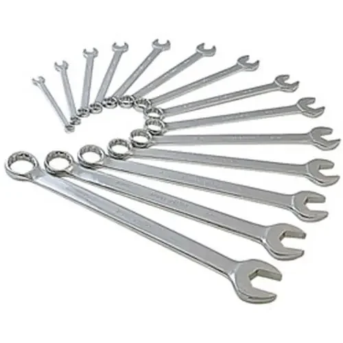 Sunex Tools 14 Pc. V-Groove SAE Combination Wrench Set – 9915