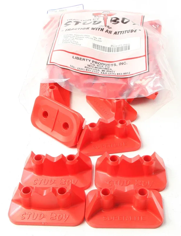 Super-Lite Pro Series Double Backers .75 ” 24/Pk Red