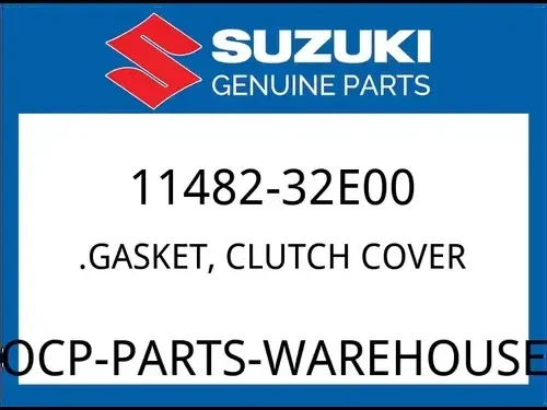 Suzuki OEM Part 11482-32E00 GASKET, CLUTCH COVER