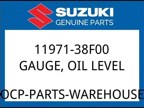 Suzuki OEM Part 11971-38F00 GAUGE,OIL LEVEL