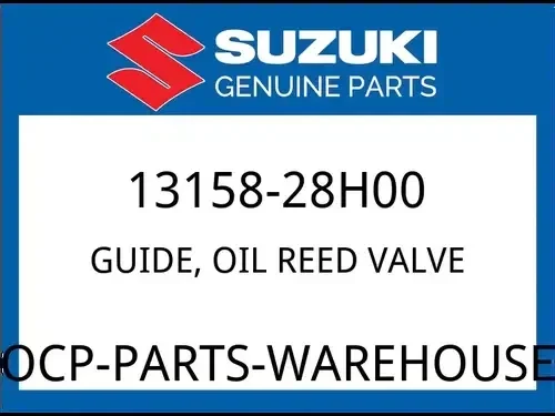 Suzuki OEM Part 13158-28H00 GUIDE,OIL REED VALVE