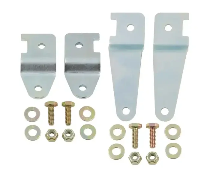 Synergy Mfg Synergy 07-18 Jeep Wrangler JK/JKU Brake Line Relocation Kit Front and Rear 8082
