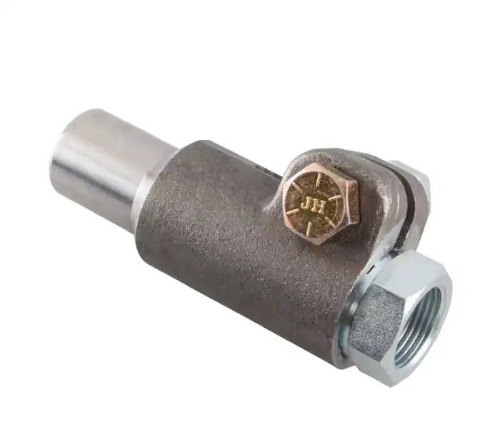 Synergy Mfg Synergy Double Adjuster Tube Adapter 7/8in-14 Left Hand Thread 1in ID Tube 3620-0714
