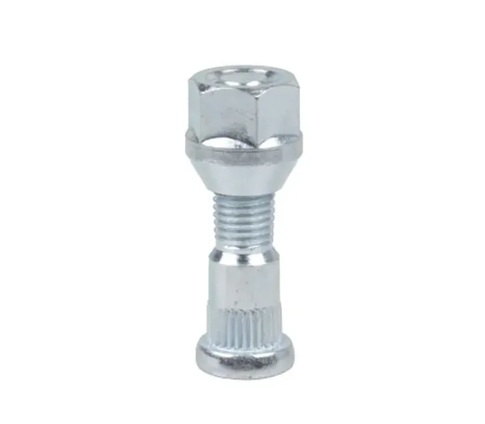 Synergy Mfg Synergy Jeep XJ/JK/JKU/TJ/LJ/YJ/ZJ Wheel Spacer Replacement Stud 12mmX1.50 w/Lug Nut 4110-12-1.5