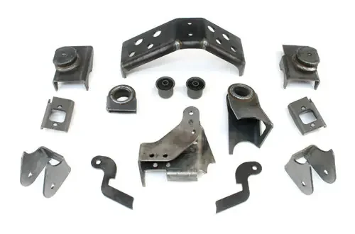 Teraflex 3991100 Front Axle Bracket Kit for 84-06 Jeep Cherokee XJ, Wrangler TJ & Unlimited