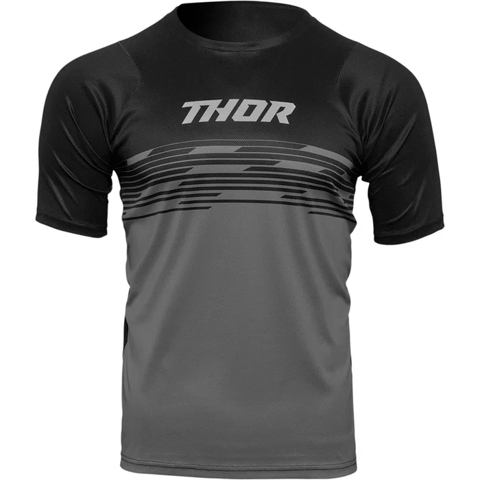 Thor Assist Shiver Jersey – Black/Gray – 2XL [MPN: 5120-0173]