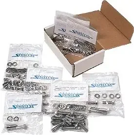 Totally Stainless 6-3465 Button Head Engine Bolt Kit for 72-81 CJ-5, CJ-6, CJ-7 & CJ-8 with 304c.i. V-8 Engine & Plastic Valve Cover