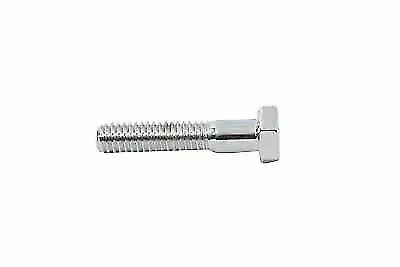 V-Twin Hex Cap Bolts Chrome 1/4″-28 X 3/4″ 37-8574