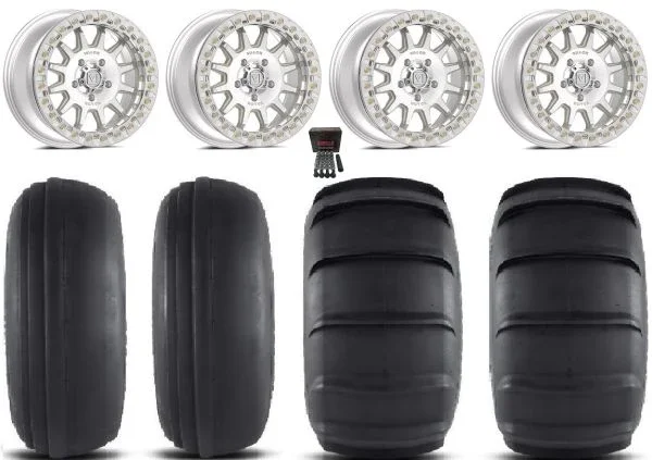 Valor V09 Bdlk 15×7/15×10 Wheels Mh 31″ Sand Slinger Tires CFMoto UForce U10 Pro / U10 XL Pro / ZForce Z10 / Z10-4