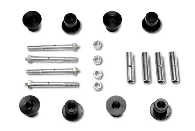 Warrior Products 1319 Shackle Greasable Bolt & Bushing Kit for 55-75 Jeep CJ5