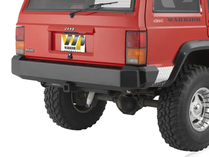 Warrior Products 562 Rear Rock Crawler Bumper in Black for 84-96 Jeep Cherokee XJ