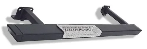 Warrior Products 7510 Rock Barz with Bright Aluminum Step for 04-06 Jeep Wrangler TJ Unlimited