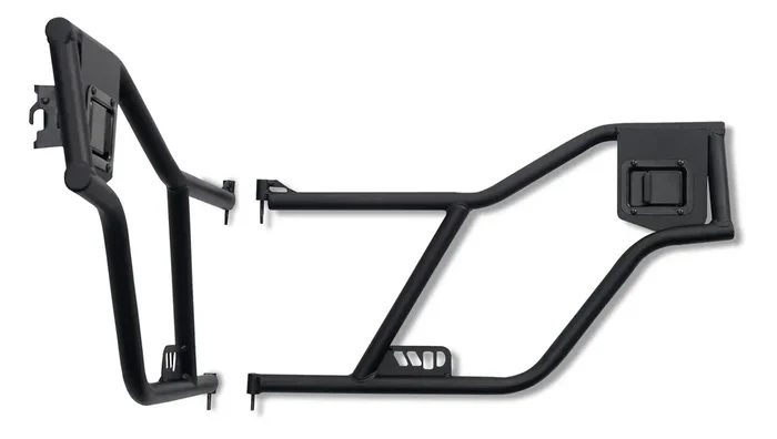 Warrior Products 90784 Rear Adventure Tube Doors for 84-96 Jeep Cherokee XJ 4 Door