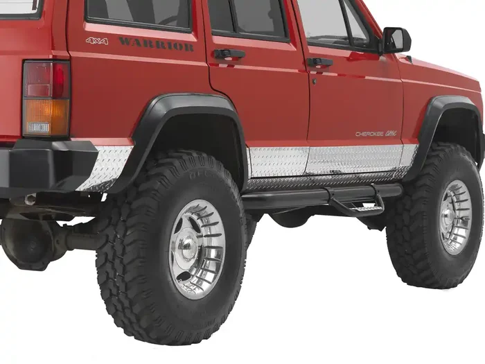 Warrior Products Sideplates for 84-01 Jeep Cherokee XJ 2 Door