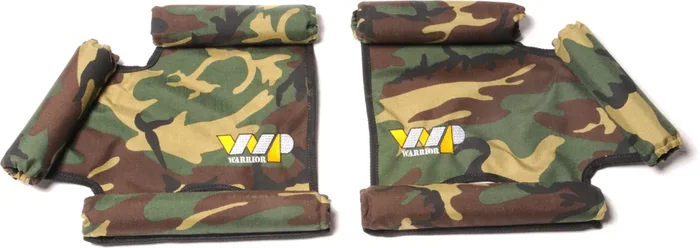 Warrior Products Warrior Rear Door Padding Kit in Black for 07-20 Jeep Wrangler JL, JK Unlimited & Gladiator JT