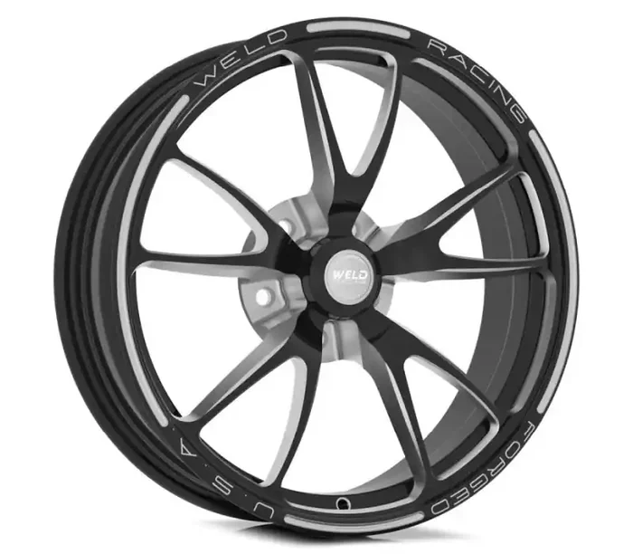 Weld Full Throttle 1-Piece 18×6 / 5×4.5 BP / 3.2in. BS Black Wheel – Non-Beadlock 82B-1806206