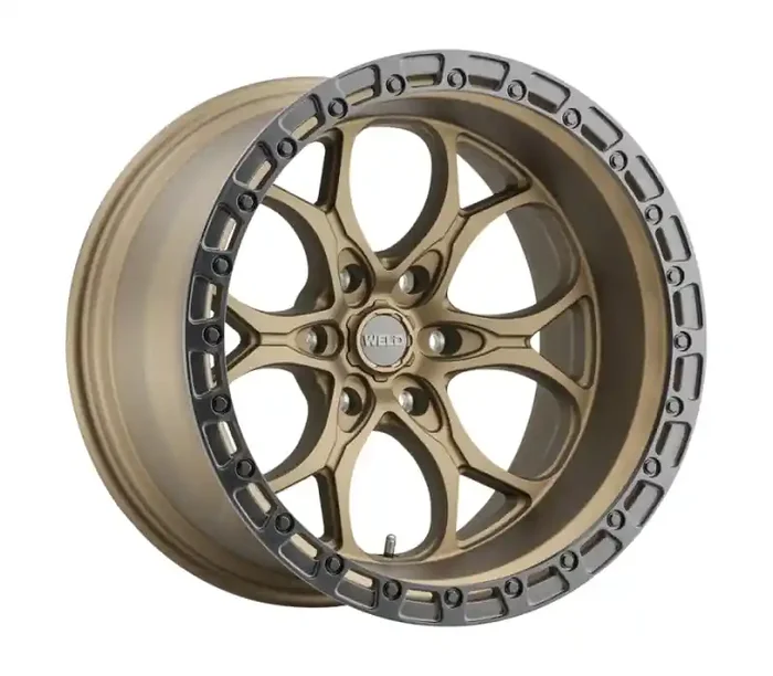 Weld Off-Road Ledge Six 20×10 / 6×139.7 BP / ET13 / BS6.00 Satin Black Wheel W10600084600