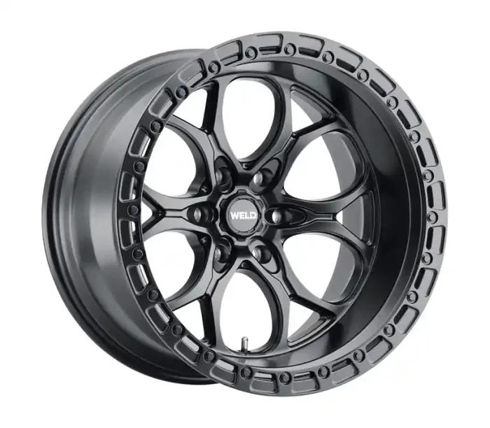 Weld Off-Road W108 20X10 Ledge 6X135 ET13 BS6.00 Satin Black / Black Ring 87.1 W10800089600