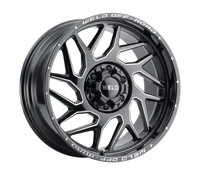 Weld Off-Road W117 20X10 Fulcrum 5X139.7 5X150 ET13 BS6.00 Gloss Black MIL 110.2 W11700070600