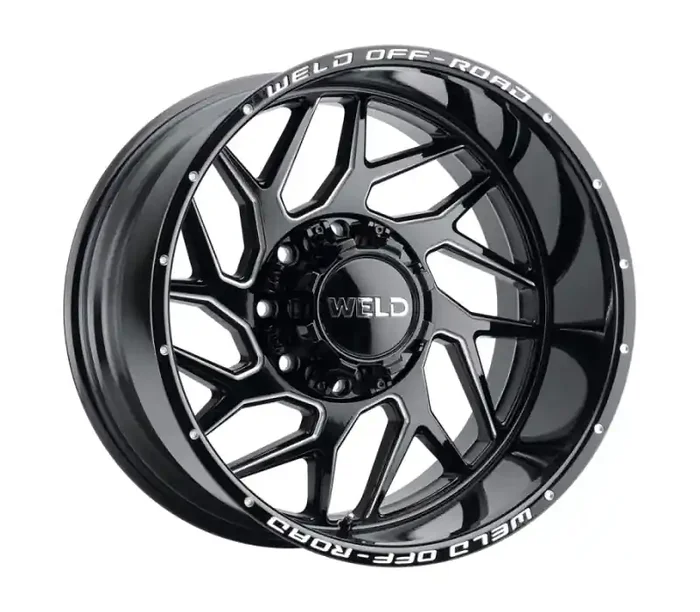 Weld Off-Road W117 20X9 Fulcrum 8X170 ET00 BS5.00 Gloss Black MIL 125.1 W11709017500