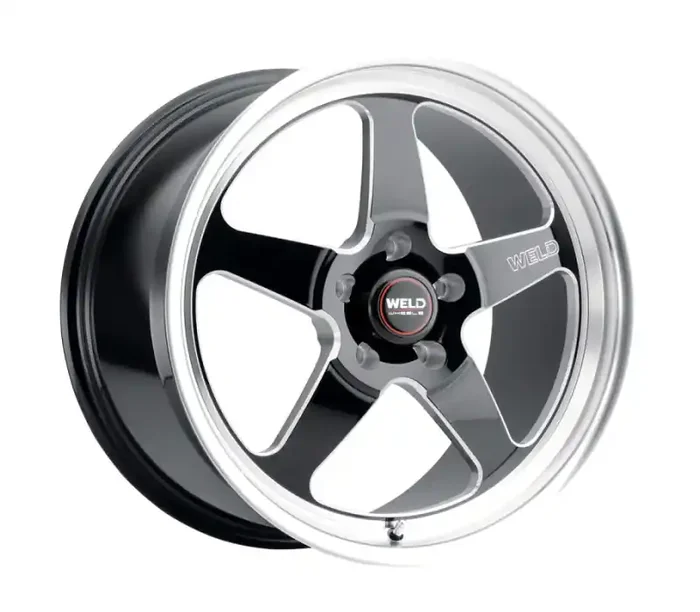Weld S106 20×9.5 Ventura 6 6×135 ET28 BS6.375 Gloss BLK MIL DIA 87.1 S10609589P28