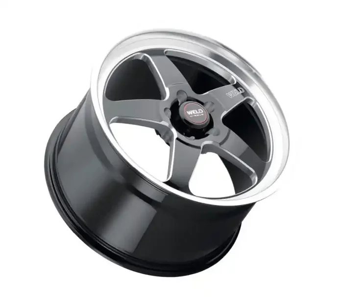 Weld S155 17×10 Ventura Drag 5×127 ET38 BS7.00 Gloss BLK MIL DIA 71.5 S15570075P38