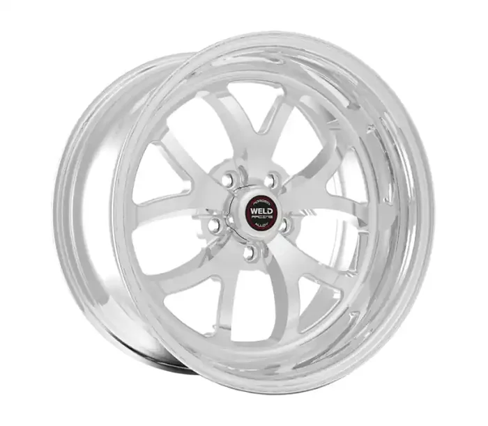 Weld S76 15×10 / 5×115 BP / 6.5in. BS Polished Wheel – Non-Beadlock 76MP-510W65C