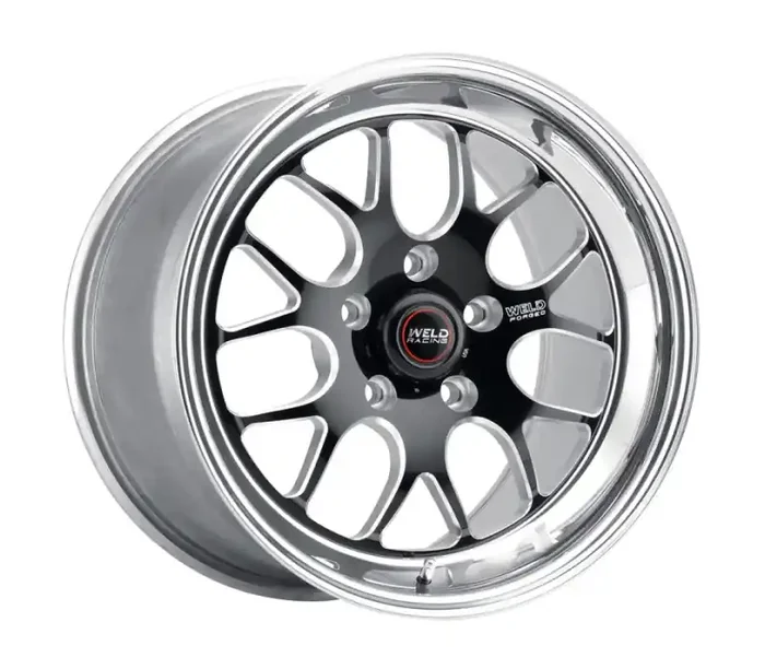 Weld S77 20×10.5 / 5x115mm BP / 7.3in. BS Black Wheel (High Pad) – Non-Beadlock 77HB0105W73A