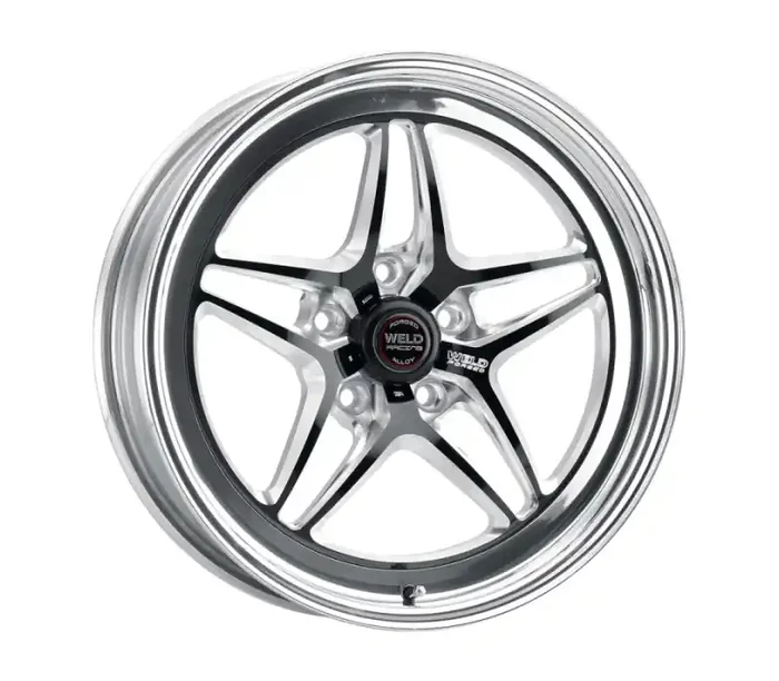 Weld S81 17×5 / 5×115 BP / 2.2in BS Black Wheel (High Pad) – Non-Beadlock 81HB7050W22A