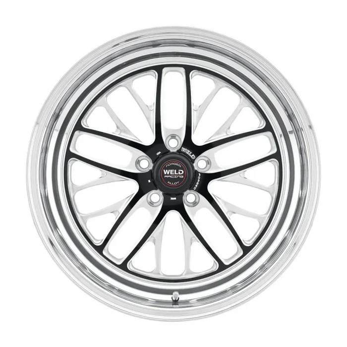 Weld S82 Beadlock Wheel – 17 x 10 in – 5.200 in Backspace – 5 x 115 mm Bolt Pattern – Beadlock – Black/Polished