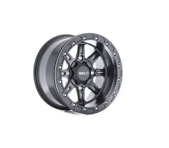 Weld UTV RF Series Cheyenne U511 15×8 Cheyenne Beadlock 4×136 4BS Satin BLK MIL U511B8042400