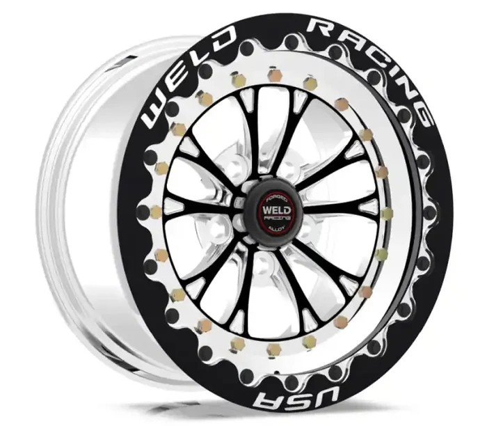 Weld Vitesse 15×10 / 5×4.5in BP / 4.5in. BS Black Wheel – Single Beadlock 794B510208F