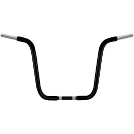Wild 1 One Chubby 1 1/4″ Blackout 14″ Ape Hanger Bars Handlebars Harley FLHR