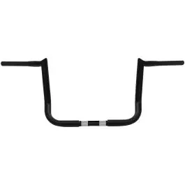Wild 1 One Chubby Black 12″ Ape Hanger Bagger Handlebars Harley 96-up FLH