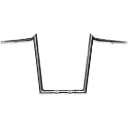 Wild 1 One Chubby Chrome 14″ Ape Hanger Handlebars Harley FLTR FLHR Dyna
