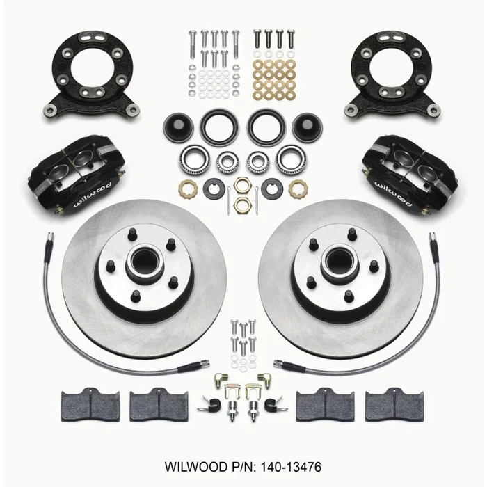 Wilwood Engineering Classic Series Brake System Dynalite Front 4 Piston Caliper – 11.60 ” Solid Rotor