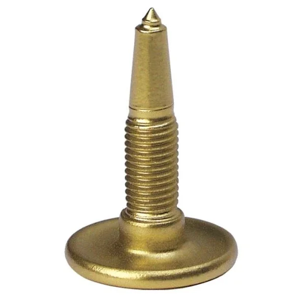 Woody’s Traction 0.920″ Gold Digger Studs W/Nuts – 24 Pack