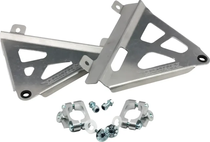 Works connection Radiator Brace Set – Silver – Yamaha