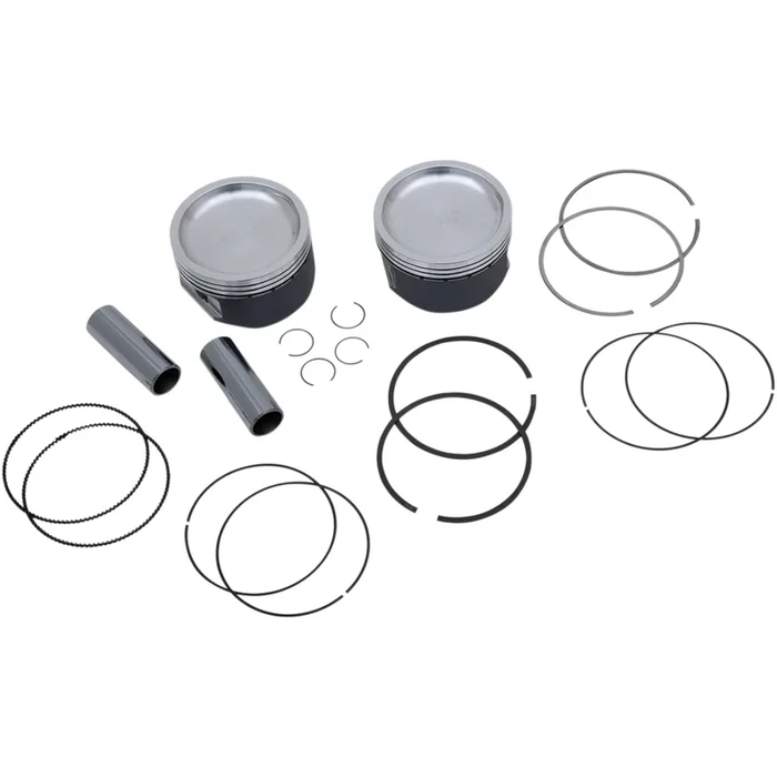 WOSSNER 0910-5595 K8877D500-2 Piston Kit for 4 Stroke Piston Kit – 84.93 mm – Polaris