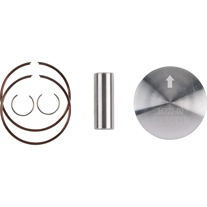 WOSSNER 0910-6627 8330DB Piston Kit for 2 Stroke Piston Kit – 47.46 mm – Yamaha
