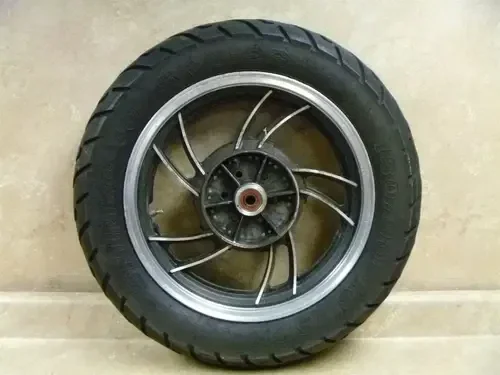 Yamaha 550 XJ MAXIM XJ550-J Used Rear Wheel Rim 1982 #YB24