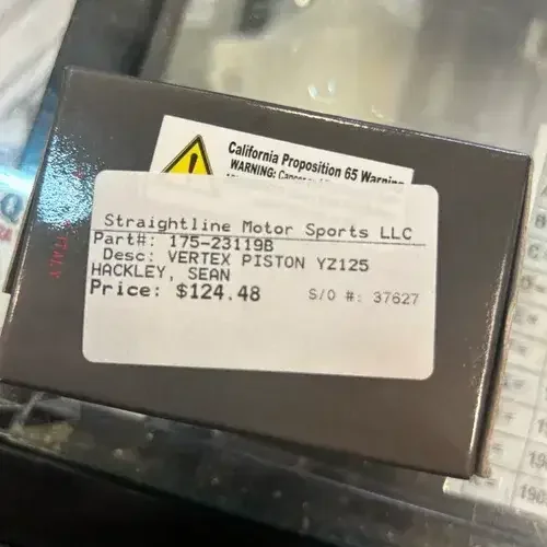 Yamaha Yz125 Vertex Piston